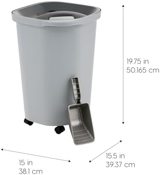 IRIS USA Dog Food Storage Container - Image 2