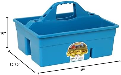 Little Giant® Plastic DuraTote | Horse Grooming DuraTote | Durable Tote Box - Image 2