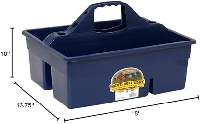 Little Giant® Plastic DuraTote | Horse Grooming DuraTote | Durable Tote Box - Image 2