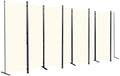 Room Divider 8 Panel-176''Wide, 6FT Room Dividers and Folding Privacy Screen by HOMSCREENER