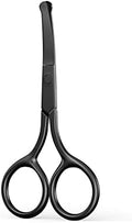 Nose Hair Scissors, Round Tip Safety Eyebrow Tool by AsonTao