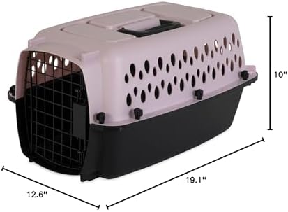 Petmate Fashion Vari Kennel, for Dogs Up to 10 Lbs, 19.1"L x 12.6"W x 10.0"H - Image 6