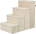 TRIXIE 4-Step Velour Pet Stairs by TRIXIE