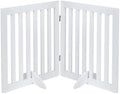 unipaws 24”H Free Standing Pet Gate by unipaws