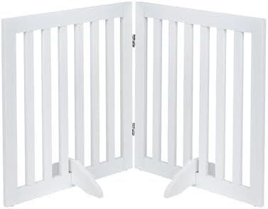 unipaws 24”H Free Standing Pet Gate by unipaws