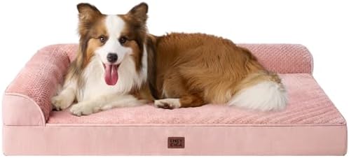EHEYCIGA XL Dog Bed Memory Foam by EHEYCIGA