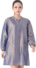 Professional Salon Smock Stylist Jacket Waterproof Hairdresser Cape Barber by TILYIALA
