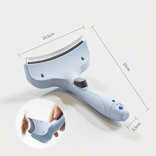 Pet Deshedding Brush, Grooming Tool - Image 5