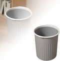 Bathroom Garbage Can, Lightweight Durable Striped Garbage Cans by Unknown