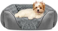 INVENHO Small Dog Bed Rectangle Washable Orthopedic Soft Calming Sleeping by INVENHO