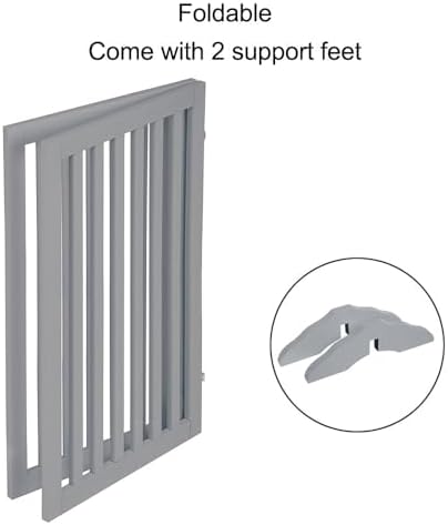 unipaws 36”H Free Standing Pet Gate - Image 4