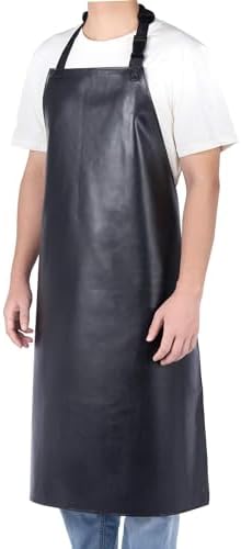 Homsolver Waterproof Dishwasher Apron, Adjustable Rubber Butcher Apron - Image 2