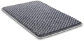 XXL Dog Bed for Crate Pad, High Resilience Foam Mat Bed, Dark Grey by WAYIMPRESS