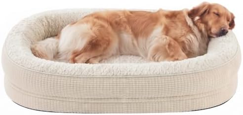 JOEJOY Orthopedic Dog Beds Large Sized Dog, XL Egg-Crate Memory Foam Pet Couch by JOEJOY