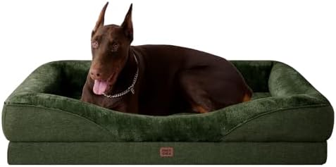 EHEYCIGA Orthopedic XL Dog Bed for Large Dog, Memory Foam Dog Couch by EHEYCIGA