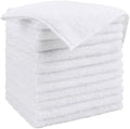 HOMEXCEL White Microfiber Cleaning Cloth, Microfiber Towels by HOMEXCEL