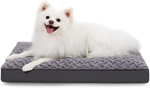 KSIIA Washable Dog Bed for Crate Waterproof for Medium Dogs, 29x18 Inch by KSIIAPetProducts