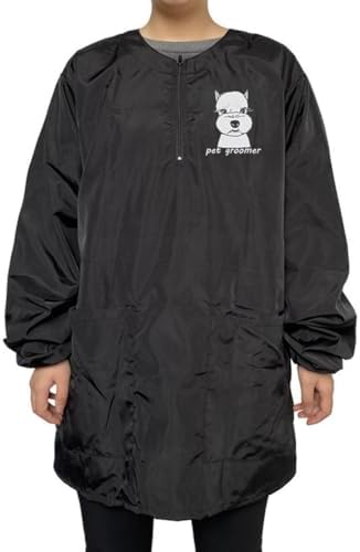 Dog Grooming Smock Water Resistant Hair Proof by Unknown