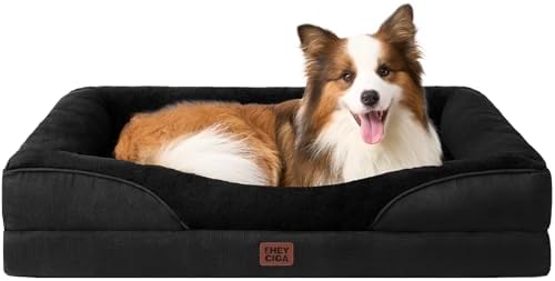 EHEYCIGA Orthopedic Dog Bed for Large Dog, Memory Foam Dog Couch by EHEYCIGA