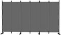 Room Divider, 6 Panel Upgraded 132” Folding Screen Highly Secretive by PHONJOROO