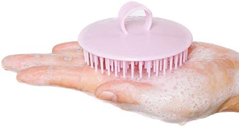 2PCS Hair Scalp Scrubber Massager Brush Head Exfoliator Shower Shampoo Comb - Image 6