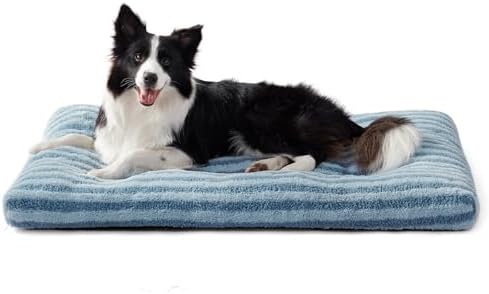 FURTIME Washable Dog Bed Large Sized Dogs, Deluxe Medium Dog Crate Beds by FURTIME