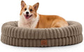 ChiXnuggle Orthopedic Dog Bed, Washable Cover, Faux Fur Bolster Pet Couch by SnuggleUpPawsDown