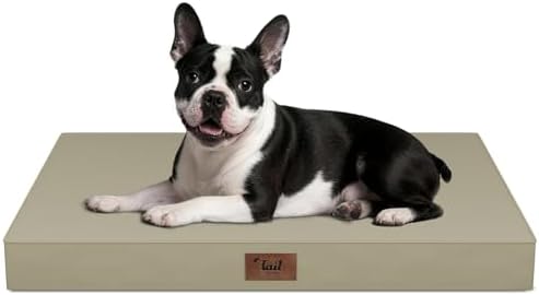 Orthopedic Waterproof Dog Bed for Small Dogs and Cats by TailStories