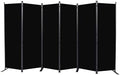 Room Divider 6 Panel-132''Wide, 6FT Room Dividers and Folding Privacy Screen by HOMSCREENER