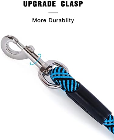 Long Dog Leash with Reflective Threads 15FT 20FT 30FT 50FT, Heavy Duty Bungee - Image 5
