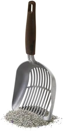 Kitty City Metal Cat Litter Scoop – Durable Non-Stick Aluminum Cat Scoop - Image 2