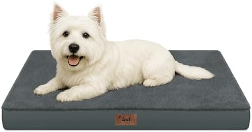 Waterproof Orthopedic Dog Crate Bed by TailStories