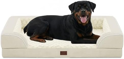Orthopedic Washable Dog Bed for Extra Large Dogs by CasaPaw