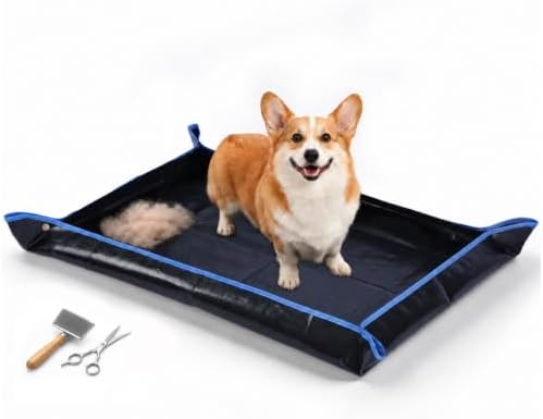 Dog Grooming Mat, Mess-Free by Unknown