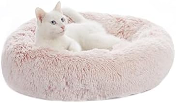 Bedfolks Calming Fluffy Donut Dog Bed by Bedfolks