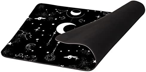 YISUMEI Galaxy Moon Star Bathroom Mat, Non-Slip Super Absorption Bath Carpet - Image 6