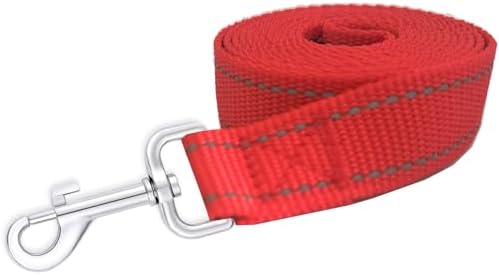 Reflective Dog Leash 7Ft /8 Feet Long, 1 Inch Wide, - Image 2