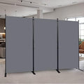 Room Divider 3 Panel-102''Wide, 6FT Room Dividers and Folding Privacy Screen by HOMSCREENER