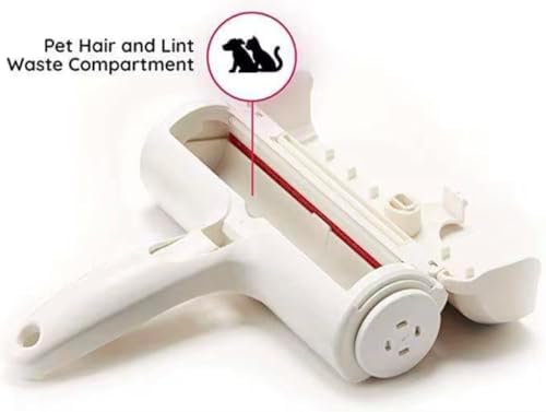 Pet Hair Remover Roller for Dogs and Cats, Reusable Self-Cleaning Lint Roller - Image 6