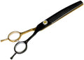 7" Curved Thinner Dog Scissor, Curved Fluffer Scissors, 42 Teeth by Unknown