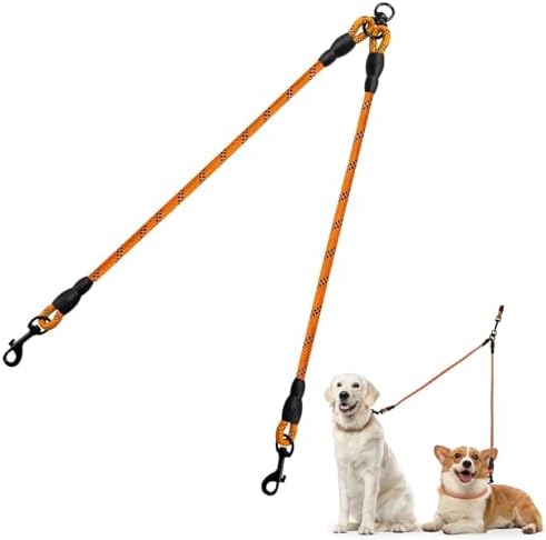 Taglory Double Dog Leash Coupler by Taglory