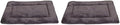 Petmate Aspen Pet Rectangular Kennel Mat, Dark Gray, by Petmate