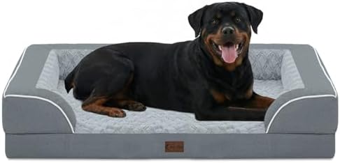 Orthopedic Washable Dog Bed for Extra Large Dogs by CasaPaw