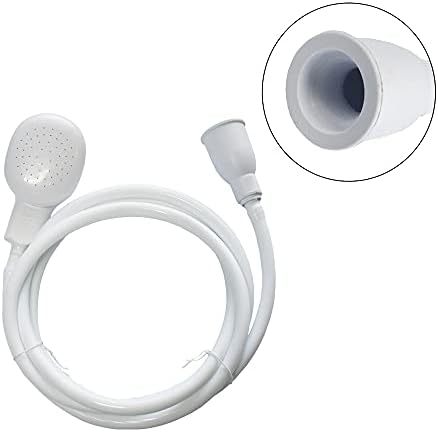 2m/6.56ft Pet Sink Spray Hose Portable Garden/Tub Faucet Sprayer Handheld Hose - Image 4