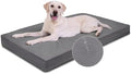 Waterproof XXXL Dog Bed Washable, Wipeable Leather Large Crate Pad 54" by Loveforfurrykids