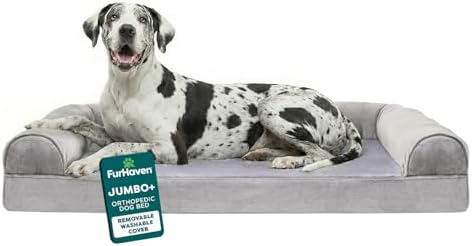 Furhaven Orthopedic Dog Bed for Large Dogs w/ Removable Bolsters & Washable by FurHaven