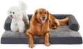 Orthopedic Dog Bed for Extra Large Dogs, Dark Grey by CasaPaw