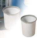 Bathroom Garbage Can, Lightweight Durable Striped Garbage Cans by Unknown