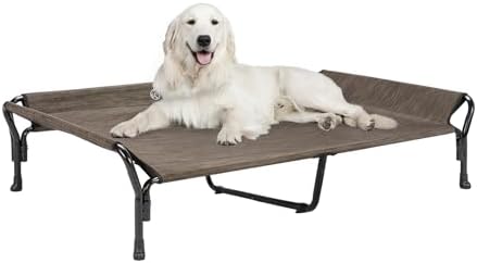 Veehoo Cooling Elevated Dog Bed, Raised Dog Cot by Veehoo