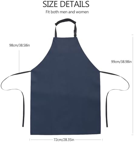 Homsolver 2 Pack Waterproof Dishwasher Rubber Adjustable Apron - Image 4